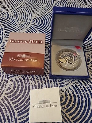 Coffret 10 Euros BE Argent 2009 Gustave Eiffel Unesco Tour Eiffel - Photo 1/2