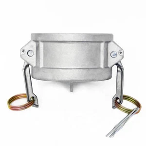 Aluminum 3" Cam and Groove Dust Cap, Type DC Fitting (CAM-30-DC-AL) - Picture 1 of 1