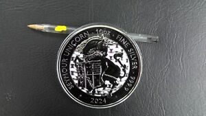10 oz Silver Coin Royal Mint. Seymour Unicorn.