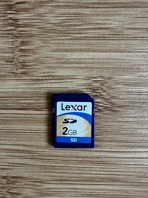 Lexar 2GB SD Genuine Camera Memory Card - Image 1 of 2