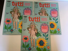 Tutte Papierpuppen Menge 3 1968 Vintage Whitman Papierpuppen