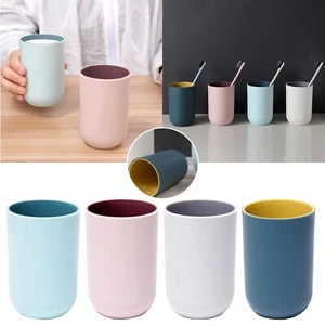 Taza reutilizable para cepillo de dientes de plástico para adultos taza de baño para niños - Imagen 1 de 23