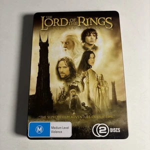 THE LORD OF THE RINGS The Two Towers STEELCASE DVD Set Region 4 - Picture 1 of 3