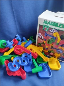 Vintage Marbleworks #387 Discovery Toys 29 pieces no marbles - Picture 1 of 7