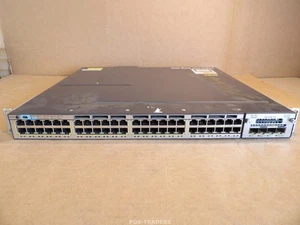 Switch Gigabit Ethernet Cisco WS-C3750X-48P-S V02 - INCL 2x FAN + 1x modulo PWR - Afbeelding 1 van 12