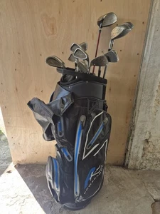 King Cobra Iron Set 3 Wood 5 Wood Unlimited SS 430 Driver Powakaddy Trolley Bag - Picture 1 of 12