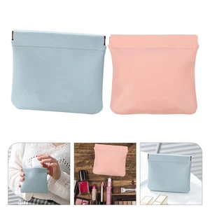 2pcs Mini Makeup Bag Lipstick Case Organizer Portable Travel Bags for Women - Bild 1 von 10