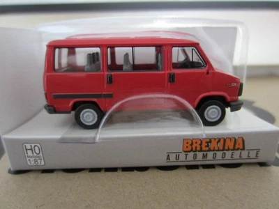 BREKINA 34902 ALFA ROMEO AR 6 BUS in RED - model is PLASTIC - HO / 1:87 scale - Image 1 of 2