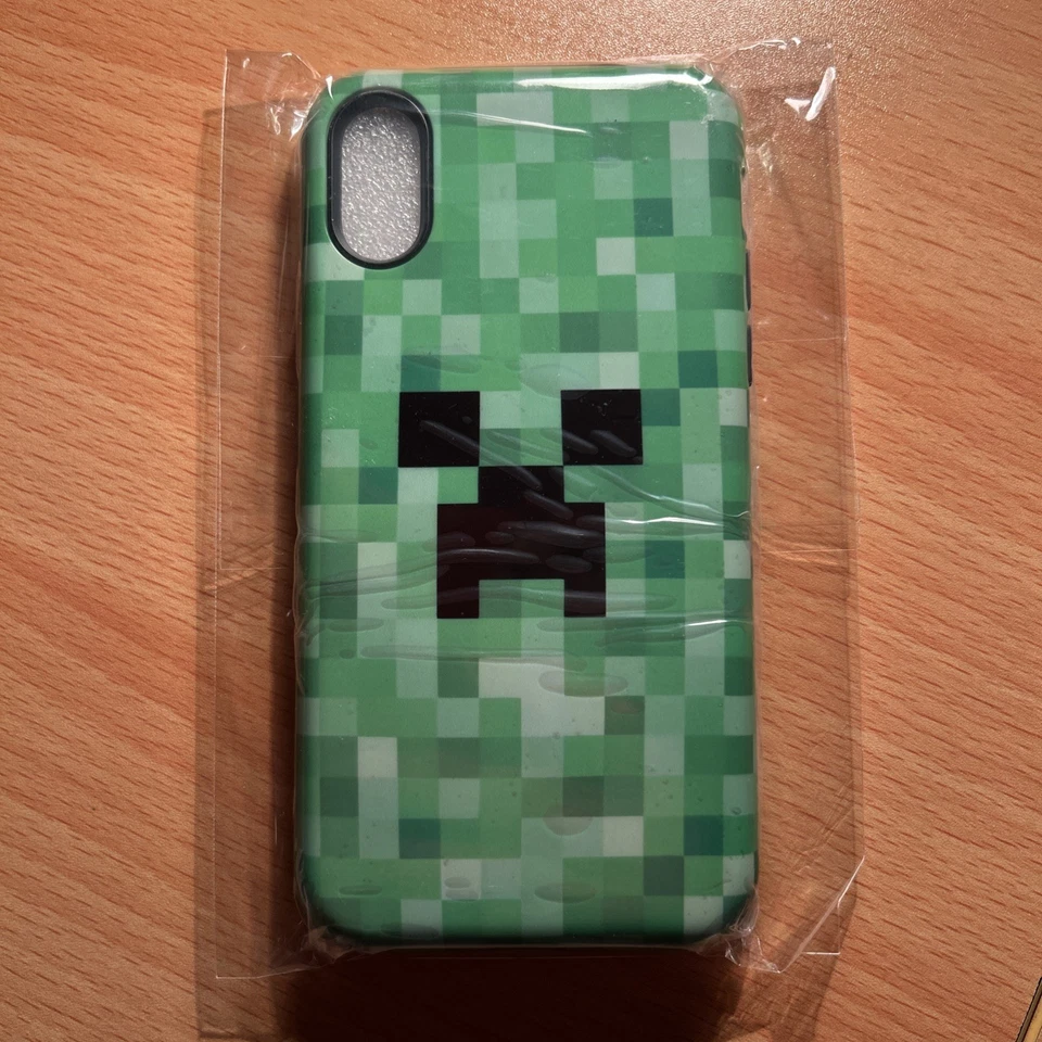 Game Cartoon Mine-craft Creeper Case Hülle für iPhone 12 13 14 15 16 Pro Max XR - Bild 1 von 1