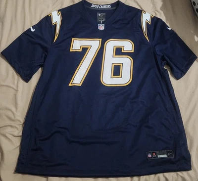Joe ALT #76 Los Angeles Super Chargers Men's ON Field Jersey SZ XXL - Image 1 of 4
