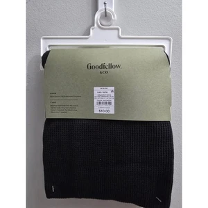 *Goodfellow & Co.* Men's Large - Black Long Sleeve Thermal Shirt *NWT* - Picture 1 of 2
