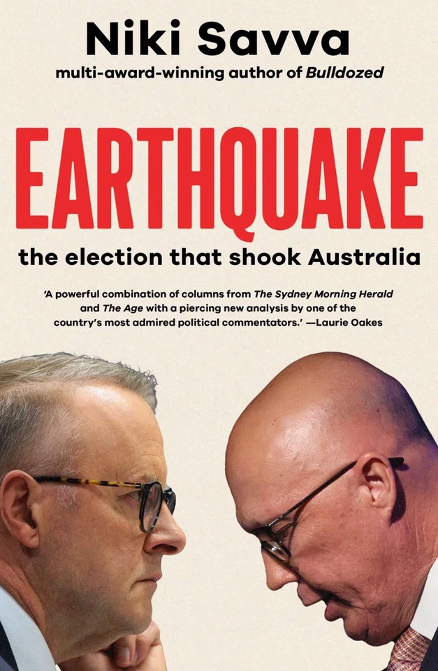 Earthquake: the election that shook Australia by Niki Savva Paperback Book - image 1 of 1