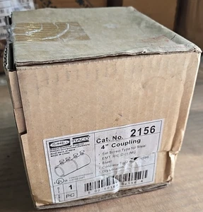 HUBBELL RACO 2156 LEITUNG 4" KUPPLUNG NEU IM KARTON - Bild 1 von 3