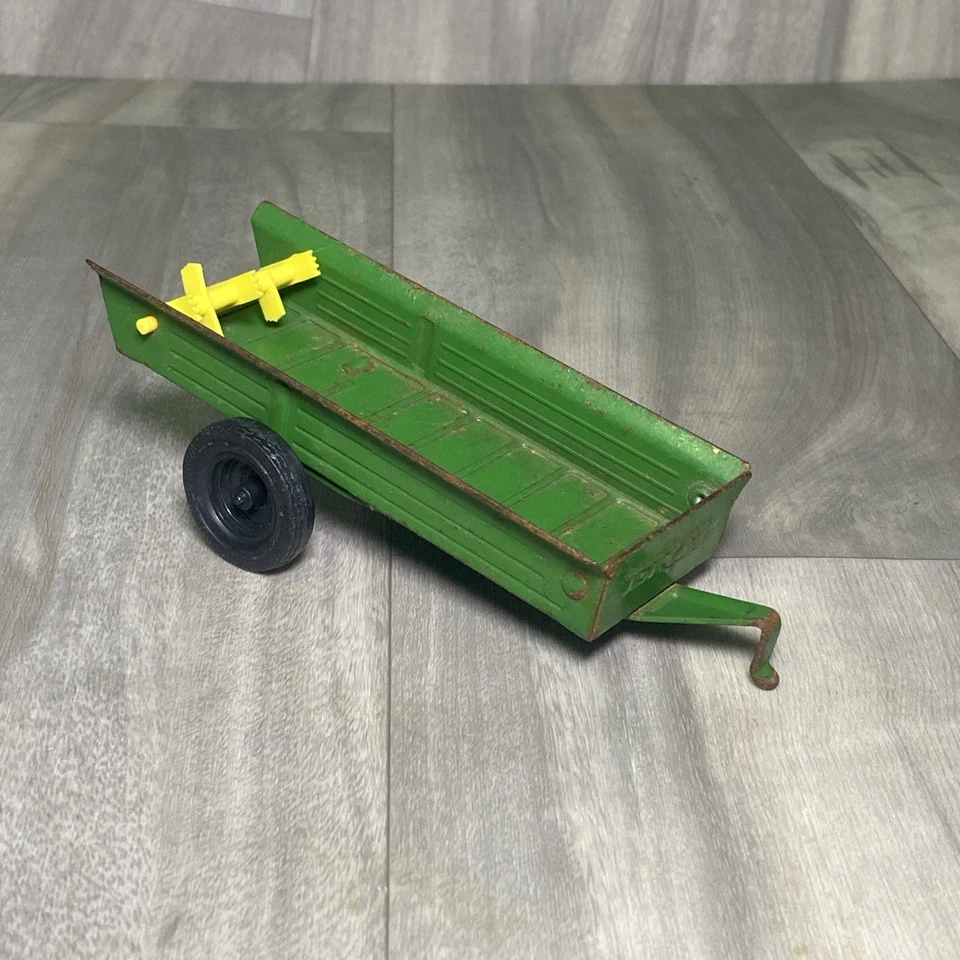 Vintage Ertl Toy Green Farm  Trailer Replacement Tin - Image 1 of 4