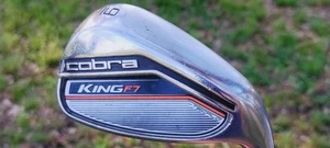 Nice Cobra King F7 Tec Flo 9 Iron Regular Steel Orange #W17 - Picture 1 of 3