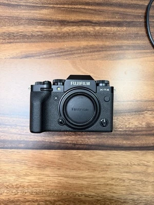 Fujifilm X-T4 26.1 MP Mirrorless Camera - Black (Body Only) - Image 1 of 4