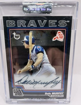 Dale Murphy 2004 Topps Retired Signature On Card Autograph Sealed Atlanta Braves - Image 1 of 2