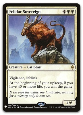 Felidar Sovereign #26 (NM) List Reprints LIST LIST Magic MTG - Image 1 of 2