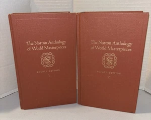 Norton Anthology of World Masterpieces Vols 1 & 2 4th Ed Hardback - Picture 1 of 19
