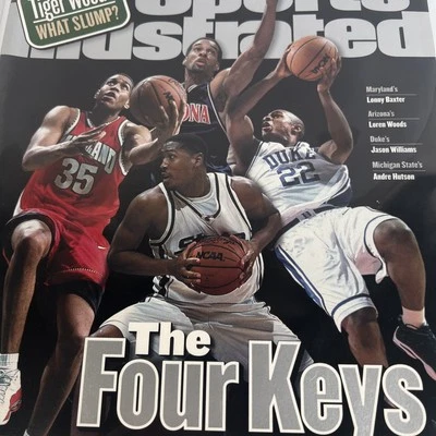 Sports Illustrated The Four Keys To The Final Four 2 апреля 2001 г. без этикетки WB - Изображение 1 из 4