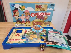 Disney Operation Treasure Hunt Jake & Neverland Pirates Board Game Complete  - Picture 1 of 6