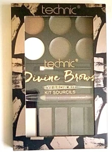 TECHNIC DIVINE BROWS EYEBROW KIT pomades powders wax pencil tweezers brush - Picture 1 of 1