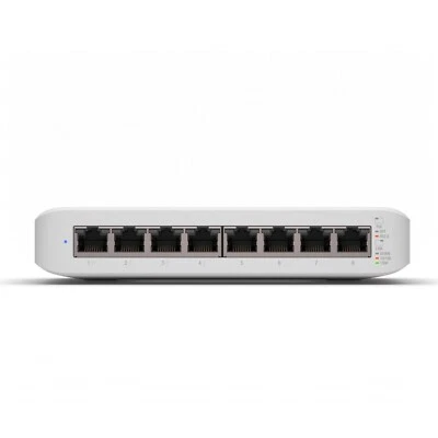 Ubiquiti USW-LITE-8-POE UniFi 8-Port Gigabit Managed Switch (UK Plug) - Image 1 of 4