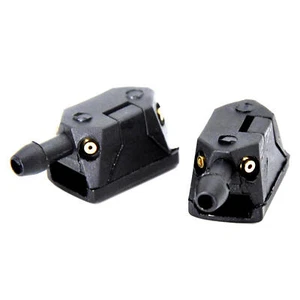 2pcs Car Windscreen Sprayer Washer Wiper Nozzle Most Car Front Window Spray Jet - Picture 1 of 12