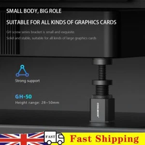 Graphics Card Bracket for ATX/M-ATX/ITX Chassis (Black 28 to 50mm) - Afbeelding 1 van 8