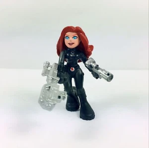 Figura Hasbro Marvel Variant Avengers Super Hero Squad VIUDA NEGRA Dos Armas - Imagen 1 de 3