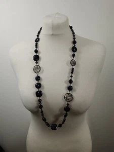antica murrina necklace Venezia Dark Grey Pagan Alternative - Picture 1 of 10