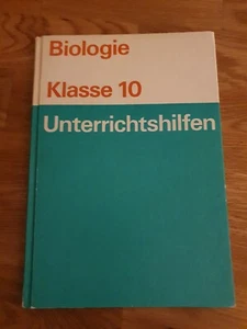 Biologie Klasse 10 Unterrichtshilfen DDR-Lehrbuch Studium Referendar Abitur - Bild 1 von 1