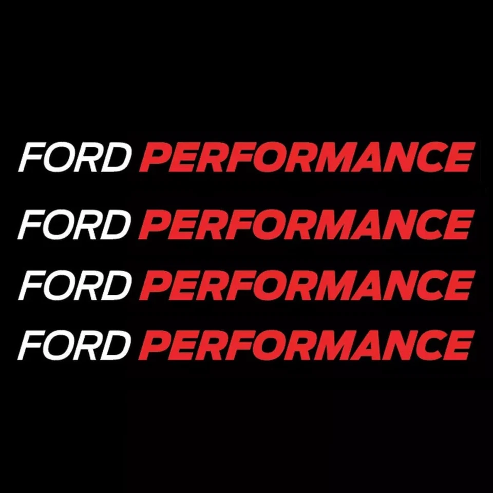 Ford Performance Decal Die Cut Vinyl Emblem Windshield Car Sticker - 4" to 36"