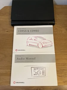 2000-2005 VAUXHALL CORSA / COMBO OWNERS HANDBOOK MANUAL & WALLET 2003 - Picture 1 of 6