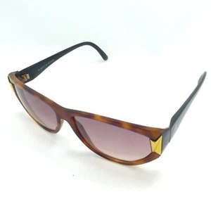 ANNIE SARAL PARIS Brown Tort VINTAGE Sunglasses * FAIR CONDITION * PO320 - Picture 1 of 8