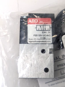ARO P251SS-120-A-G Magnetventil Luftsteuerung, 1/8", 120VAC 6JJ54 - Bild 1 von 7