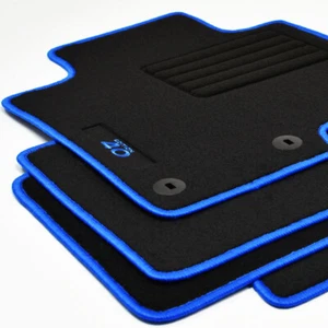 Tappetini MP in velluto logo adatti per Hyundai i40 CW station wagon VF dall'anno 07/2011 bl - Foto 1 di 6