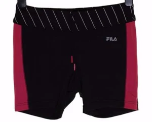 New Womens Fila Flow Stretch Sports Shorts Athletic Running Medium UK12 Hot Pant - Picture 1 of 2