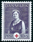 1939 Denmark #B10 MNG 🔥RED CROSS 🔥 QUEEN ALEXANDRINE VF