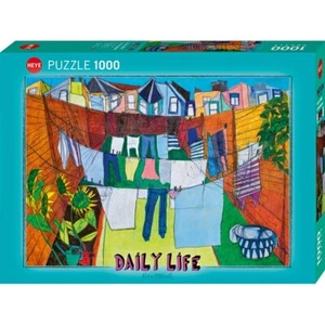 In the Courtyard Daily Life 1000 Piece Jigsaw Puzzle Heye New - Picture 1 of 2