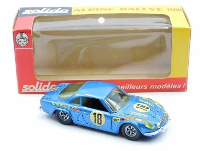 Solido Renault Alpine 1600 Rallye #181 Vintage die cast 1/43 France - Immagine 1 di 4