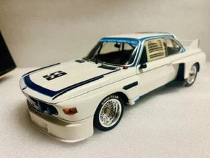 One Off Minichamps 1/18 BMW CSL 3.5 IMSA DTM Custom 1976 PLAIN white Street - Picture 1 of 5