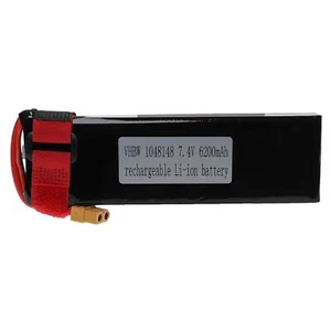 RC Akku Modellbau XT60 6200mAh 7,4V - Bild 1 von 3