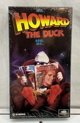 Howard The Duck [VHS] (BRAND NEW/ FACTORY SEALED) RARE Blue Universal Film Reel  - Image 1 of 3
