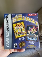 YUGiOH Dungeon Dice Monsters DOUBLE PACK 2 GAMEBOY ADVANCE W/ CARDS NEW GEM MINT