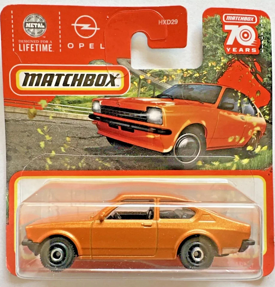 MATCHBOX 1:64 1975 OPEL KADETT VERSIÓN DE TARJETA CORTA FUERA DE PRODUCCIÓN ¡SELLADO NUEVO!! Foto 1 de 1