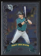 2002 Topps Traded & Rookies #T207 Matt Erickson     RC Florida Marlins Card