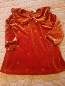 H&M Christmas Dress Size 9-12 Months - Picture 1 of 4