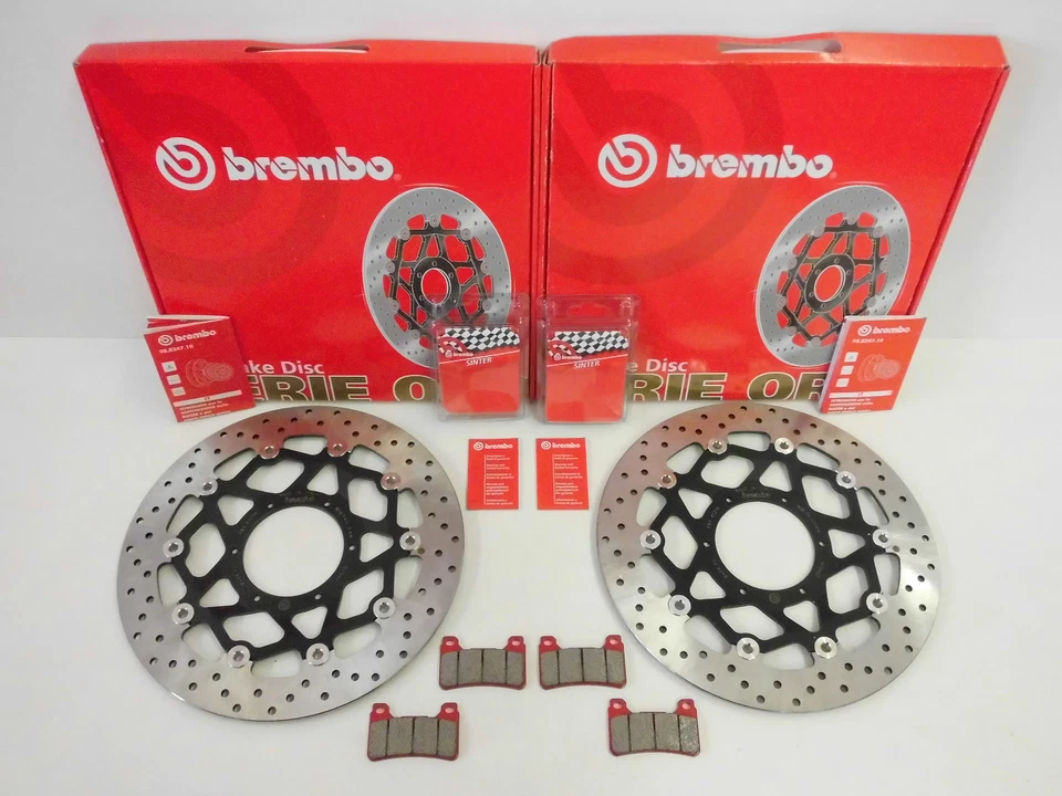 Brembo Bremsscheiben vorne + Bremsbeläge Honda CBR 1000 RR Fireblade SC57 06-07 - Bild 1 von 1
