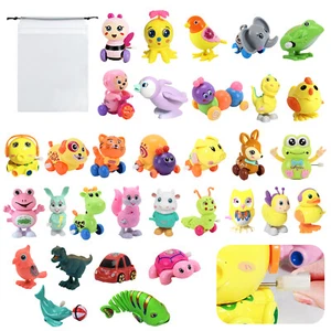 26/32x Metal Clockwork Toy Vintage Wind Up Toys Kids Birthday Gift Random Color - Picture 1 of 25